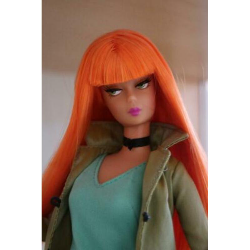 Barbie Modern Circle oranje haar