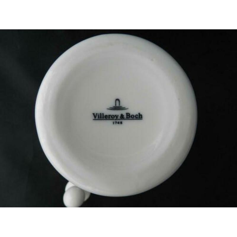 Villeroy & Boch porseleinen Fles met stop.