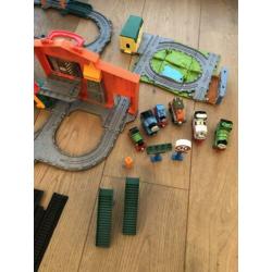 Thomas de trein train rails. En extra’s