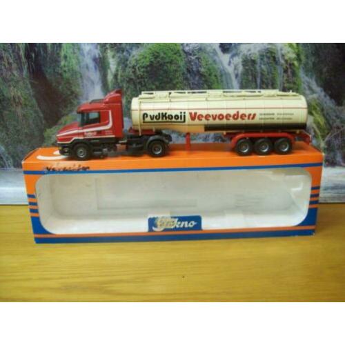 Tekno - Scania 124 L - Torpedo - P. v.d. Kooij - tanktrailer