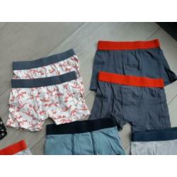 15 boxers / onderbroeken HEMA maat 98/104