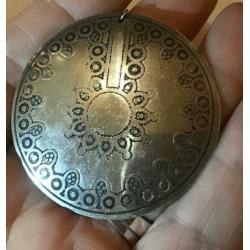 Vintage oorbellen berber marokkaanse oorbellen groot rond