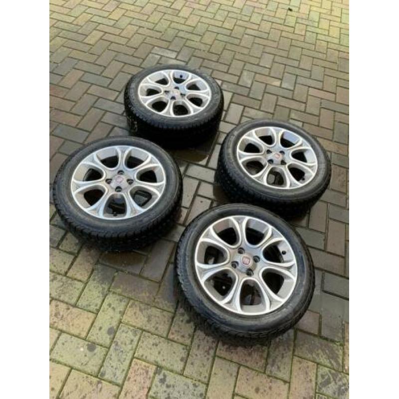 Fiat 16 inch velgen 4x98 Punto winterbanden