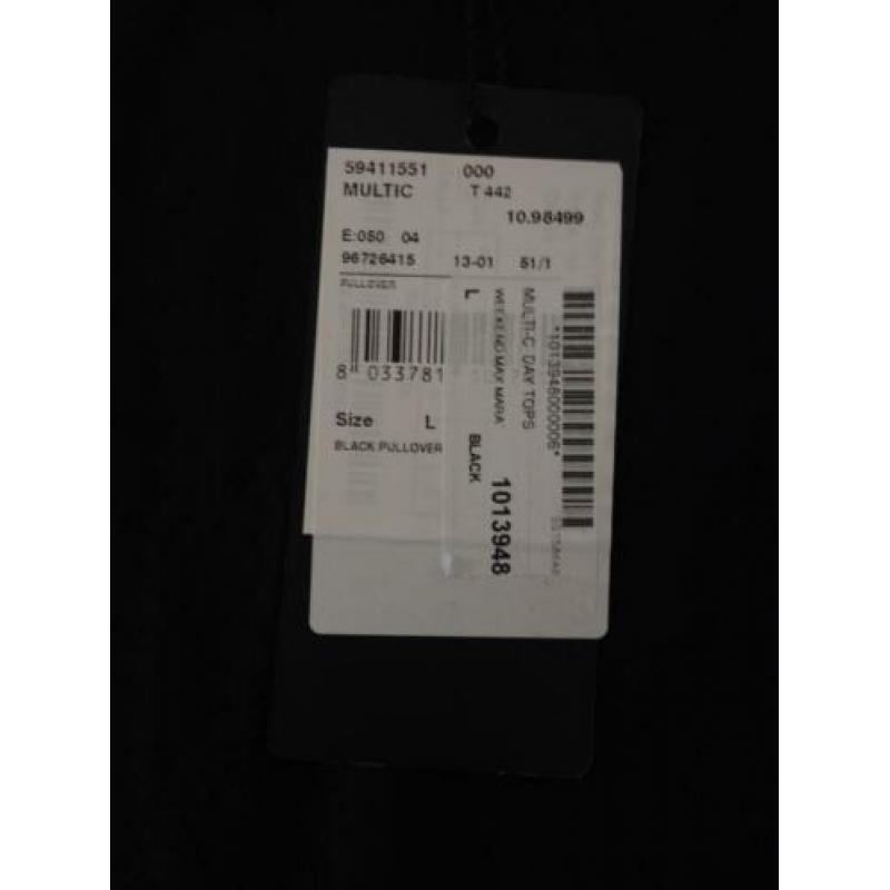NIEUW! Zwarte MaxMara Top maat L.