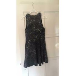 H&M divided grijs jurkje maat Medium