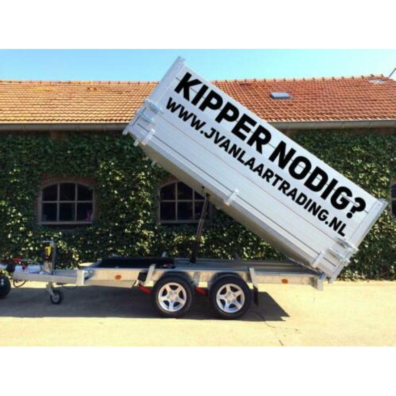 Anssems KSX Kipper Kiep aanhanger NIEUW. ACTIEPRIJZEN