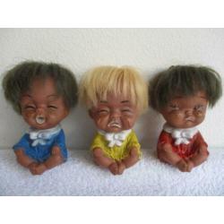 Vintage ANEKONA HAWAII dolls/ popjes uit de jaren 60/70!