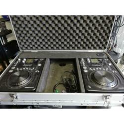 Citronic mpcd-s3 2x met flightcase