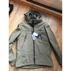 Winter/Voorjaar soft shell jack groen CP Company maat 164