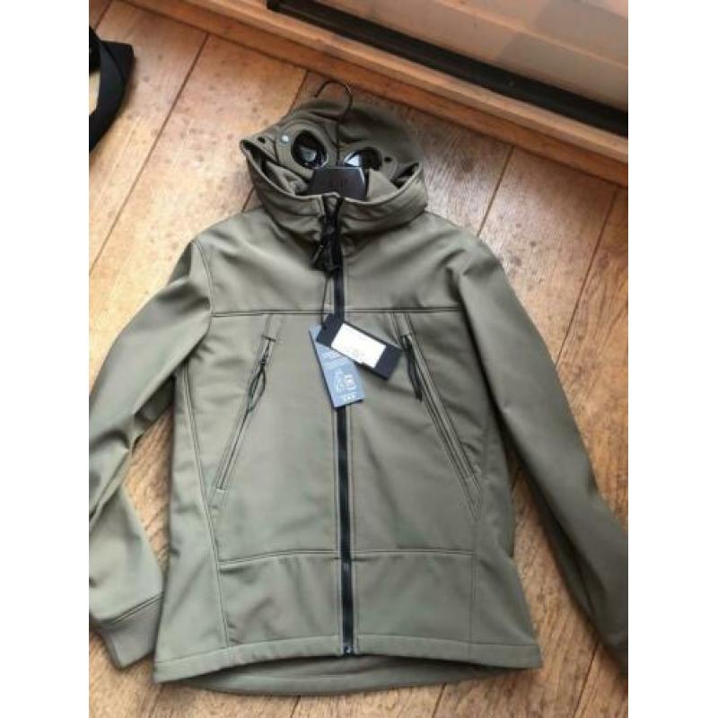 Winter/Voorjaar soft shell jack groen CP Company maat 164