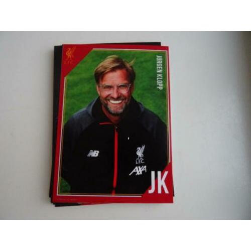 Setje spelerskaarten Liverpool FC 2019/20