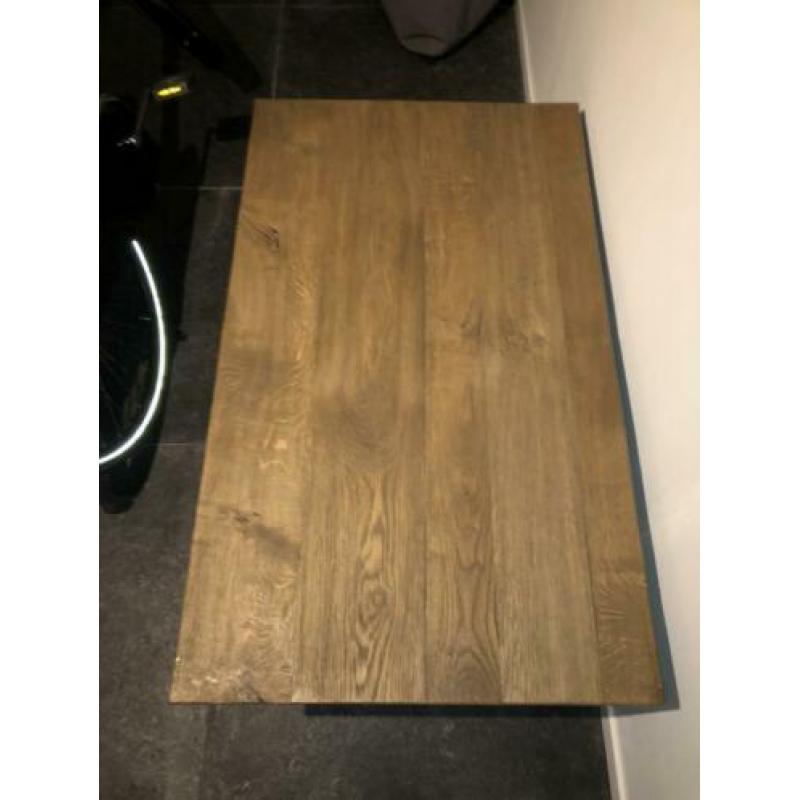 Kloostertafel salontafel 120x70 eiken, splinternieuw