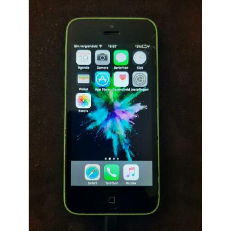 iPhone 5c groen