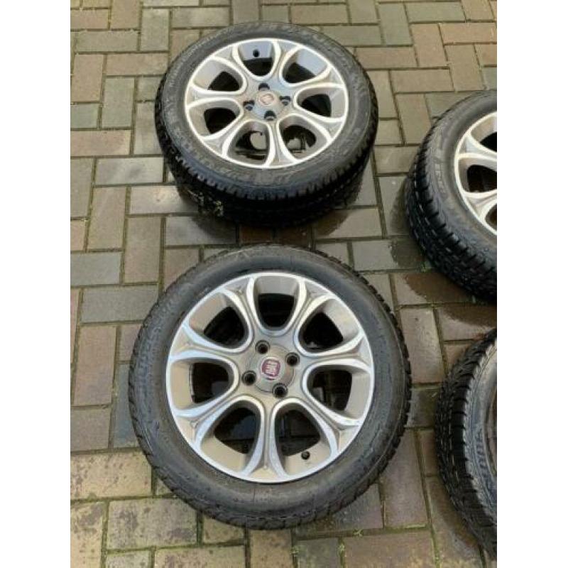Fiat 16 inch velgen 4x98 Punto winterbanden