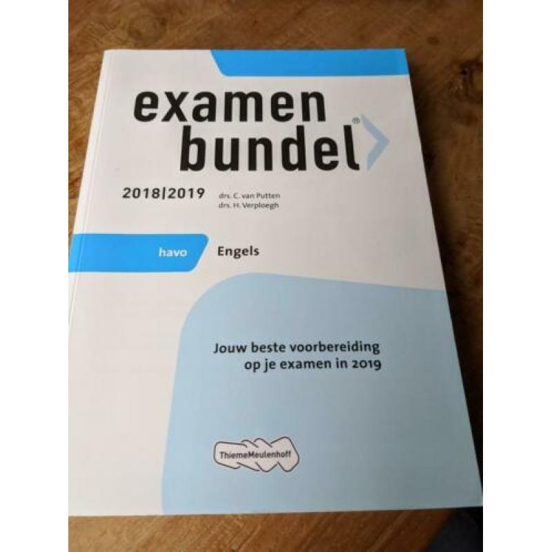 Examen bundels HAVO 2018/2019