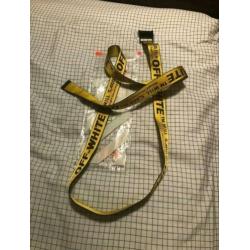 Off white belt