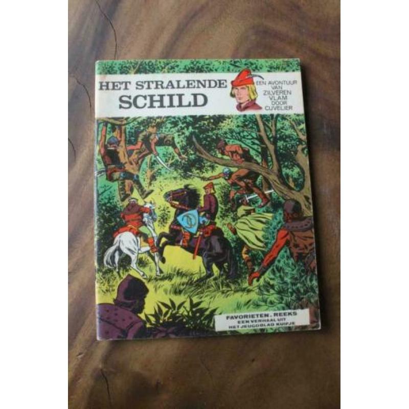 1 x Kuifje, het stralende schild, sc 1e druk 1968