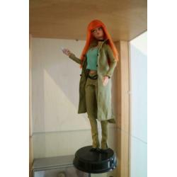 Barbie Modern Circle oranje haar