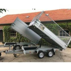 Anssems KSX Kipper Kiep aanhanger NIEUW. ACTIEPRIJZEN