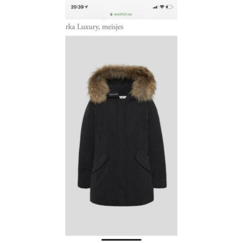 PRACHTIGE WOOLRICH jas te koop maat 6, zo goed als nieuw!!