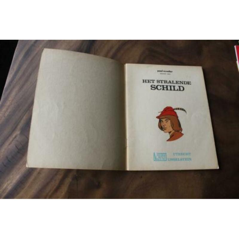 1 x Kuifje, het stralende schild, sc 1e druk 1968