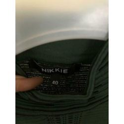 Nikkie jurk jurkje dress jintha dames maat 40 L Groen