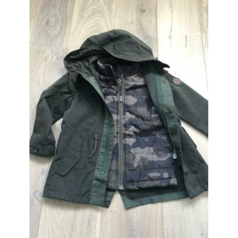 Mooi d groen parka zomerjas mt 116