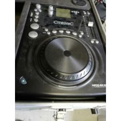 Citronic mpcd-s3 2x met flightcase