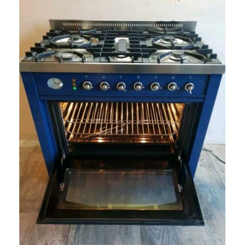 Aangeboden zeer mooie Boretti 5pits met grote hetelucht oven