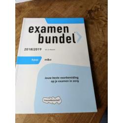Examen bundels HAVO 2018/2019