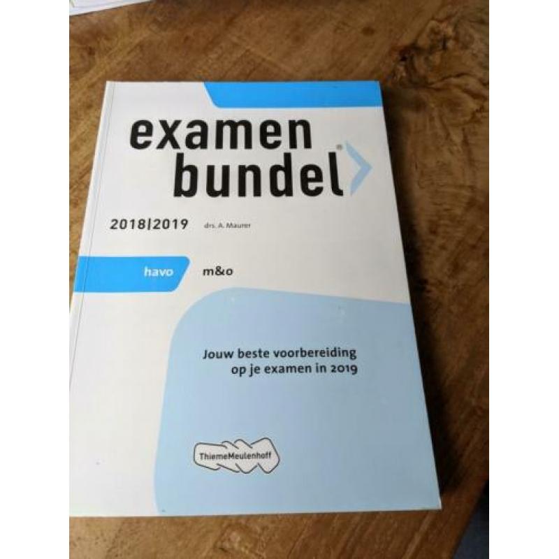 Examen bundels HAVO 2018/2019