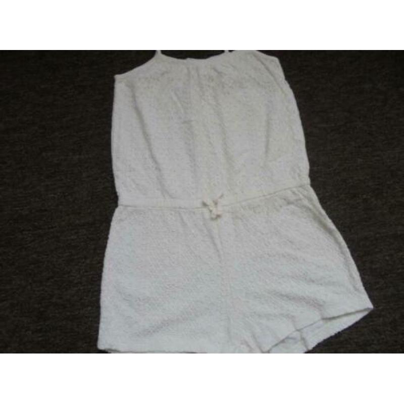 Leuk kanten jumpsuit maat 134-140