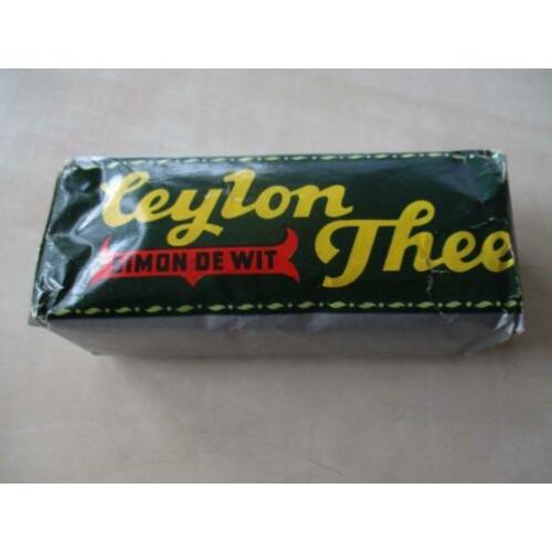 0285) originele volle verpakking simon de wit ceylon thee