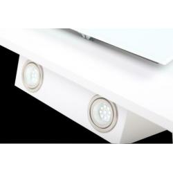 afzuigkap diagonal 60cm of 90cm led verlichting