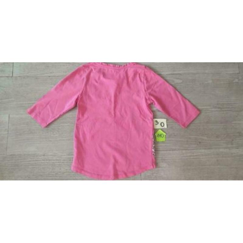 Z.G.A.N roze longsleeve maat 110
