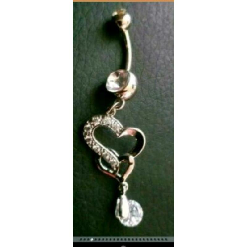 Navelpiercing verschillende 1