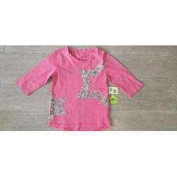 Z.G.A.N roze longsleeve maat 110