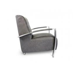 Industrie fauteuil Nico Grijs