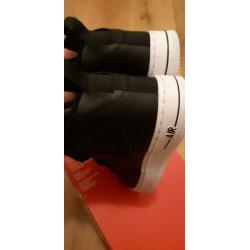 Nieuw Nike Air Force 1 met straps zwart 35.5 special edition
