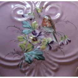 Roze emaille waterreservoir. 7 maart emaillebeurs Apeldoorn.