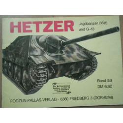 Waffenarsenal 53, HETZER, Jagdpanzer 38(t) und G13