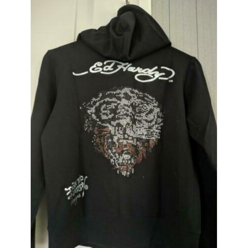Ed Hardy sweat vestje l