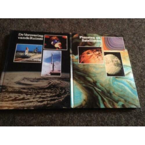 De verovering van de ruimte;Planeten en Satellieten 2 boeken