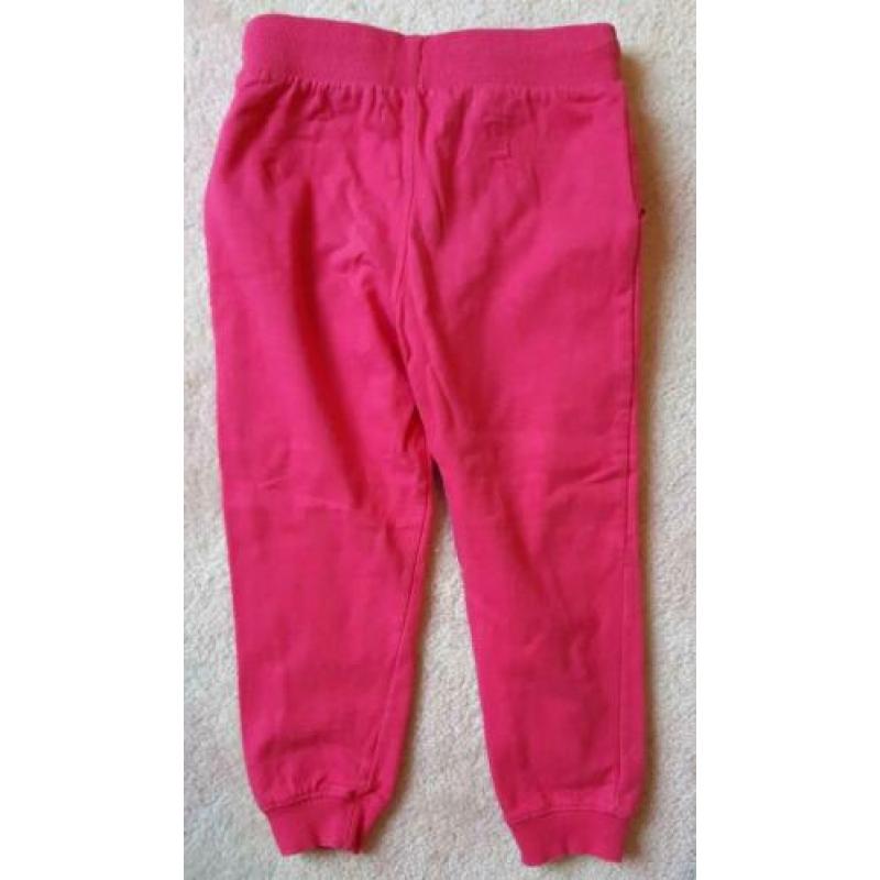 Jogging broek, Deens merk Minymo maat 116, valt als 110