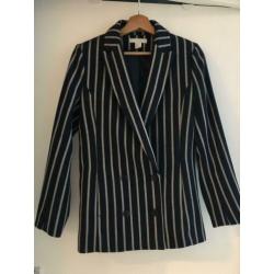 Blazer dubbel knoops jasje mt 38