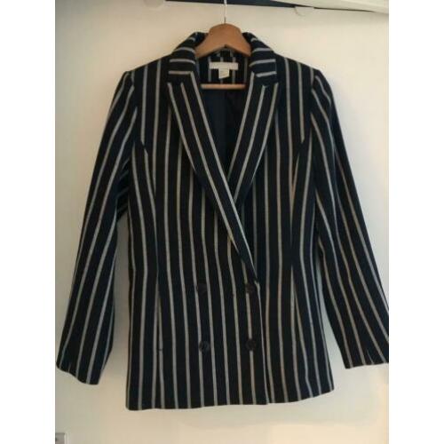Blazer dubbel knoops jasje mt 38