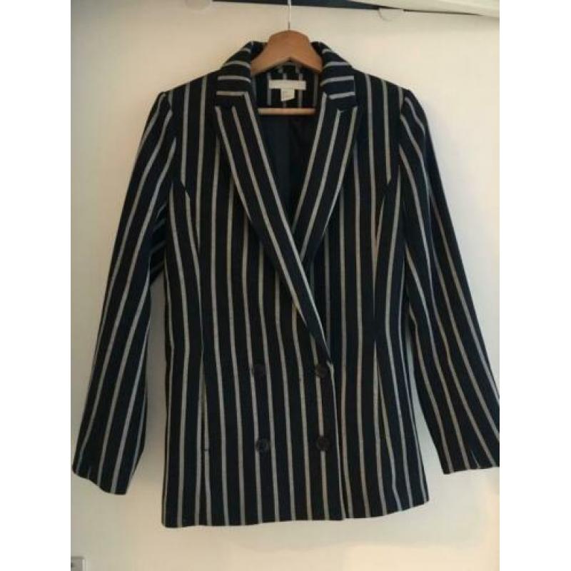 Blazer dubbel knoops jasje mt 38