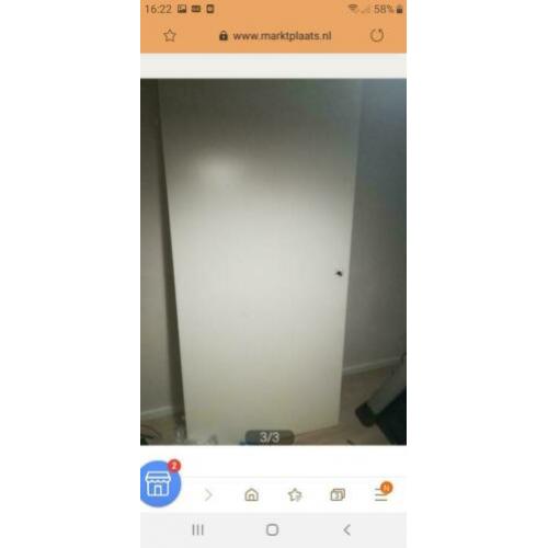 Gratis af te halen: opdekdeur en deurkozijn