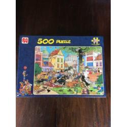 Diverse puzzels Jan van Haasteren 500 stukjes