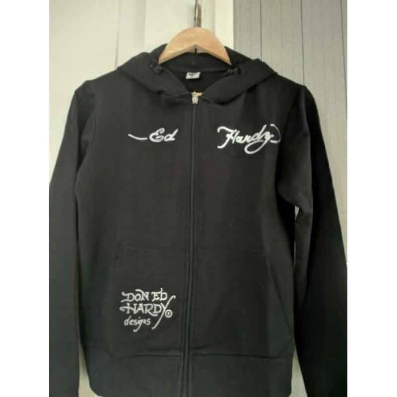 Ed Hardy sweat vestje l